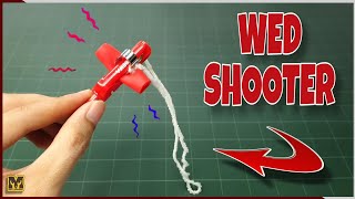 DIY SpiderMan Web Shooter from a pen  DIY MAGIC [upl. by Leamse]