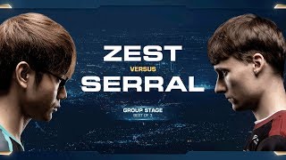 Zest vs Serral PvZ  Group B Winners  2018 WCS Global Finals  StarCraft II [upl. by Waller]