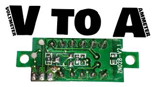 Build a DC Ammeter from a DC Voltmeter [upl. by Donaghue]