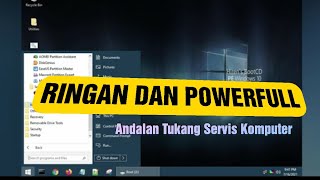 Hirens Boot CD Windows 10 Terbaru  Ini Senjata Para Tukang Service Komputer  PART 2 [upl. by Noirb]