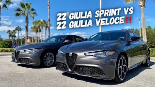 2022 Alfa Romeo Giulia Sprint Base Model Just As Good As The 2022 Giulia Veloce Sport Trim [upl. by Abebi]