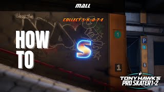 How To Collect The Mall SKATE  THPS 12 No Commentary [upl. by Avan29]