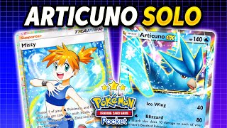 This SOLO Articuno EX Deck is DISGUSTING  Pokemon Pocket [upl. by Initsed817]