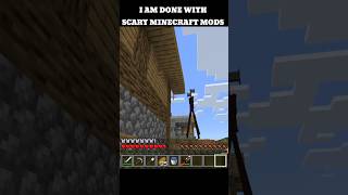 I am done with minecraft scary mods 😰 shorts minecraft [upl. by Akinar997]