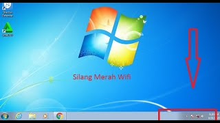 Cara Mengatasi Wifi Silang Merah Dan Network Connection Merah di laptop Komputer Windows 7810 [upl. by Vedi]