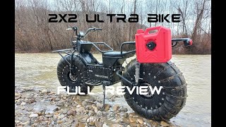 2x2 ULTRA BIKE Best offroad Ebike FULL REVIEW [upl. by Basset]