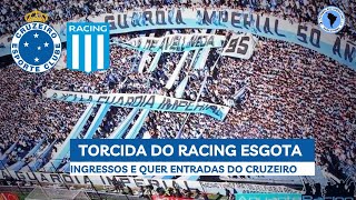 Final SulAmericana 2024  Torcida do Racing esgota ingressos e quer as entradas do Cruzeiro [upl. by Diehl]