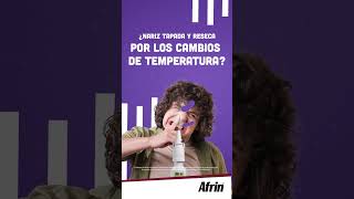 ¿Nariz tapada por el cambio de clima Afrin® No Drip te alivia [upl. by Acinelav]