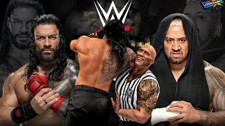 Roman Reigns vs Solo Sikoa with The Rock as Special Guest Referee [upl. by Katalin]