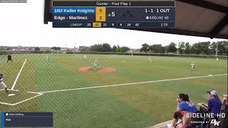 10U Keller Knights  Edge  Martinez 20240504 [upl. by Fairleigh]