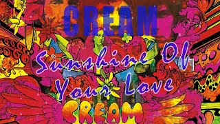 CREAM  SHUNSHINE OF LOVE  SUBTITULAT EN CATALÀ [upl. by Aissela]