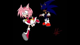 SSF2 Mod Battle Sonicexe V4 Vs Amy Rose [upl. by Ttcos950]