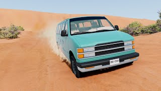 BeamNG Drive  Cars On Desert Sand [upl. by Ggerc]