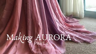 Sewing Dress Panels Together  Making Midnight Masquerade Aurora  Part 4 [upl. by Kantos]