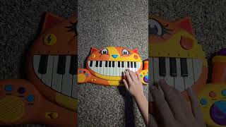 What Was I Made For by Billie Eilish but on my cat piano [upl. by Tawnya55]