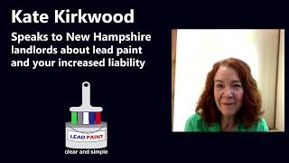 NH landlords  Your liability with the new lead law sb247 passed this year [upl. by Naig]