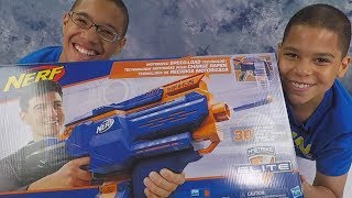 NERF NStrike Elite Infinus Unboxing and Review [upl. by Deden39]