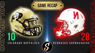 Colorado vs Nebraska Game Recap  College Football Week 2 [upl. by Enitsirk]