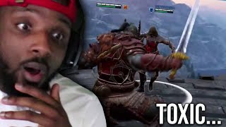 Reacting to My MOST TOXIC Gameplay on For Honor [upl. by Halda]