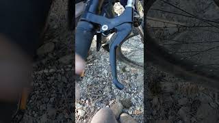 Mountain bike crash break Lever Breaks [upl. by Derwin561]