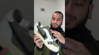 Nike Jordan 1 Retro Low Travis Scott Medium Olive  Unboxing amp OnFeet Review shorts sneakers [upl. by Faso]