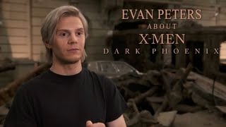 Evan Peters Explains In Deep His Character Quicksilver  XMen Dark Phoenix [upl. by Sidnal576]