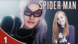 BLACK CAT IS CRAZY  Spider Man PS4 The Heist DLC Gameplay Walkthrough Part 1 [upl. by Iffar494]