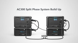 BLUETTI AC300  Split Phase System Build Up [upl. by Ataeb]