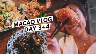 What To Eat in Macau  Food Tour amp Travel Vlog [upl. by Ahseiat757]