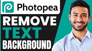 How To Remove Text Background In Photopea Quick amp Easy [upl. by Aisul13]