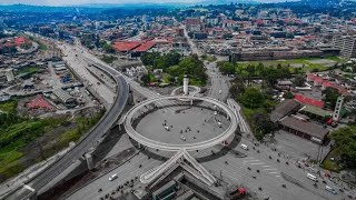 THE KAMPALA FLYOVER PROJECT PROGRESS IN 2024 Foot Bridge Opened [upl. by Jangro505]