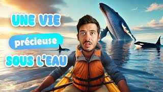 Episode 281  Une vie précieuse sous leau orques baleine sur le kayak [upl. by Sivar]