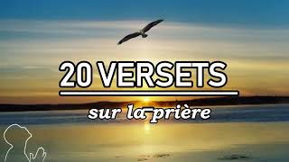 Renforce ta foi avec ces 20 versets bibliques sur la prière [upl. by Ajnin]