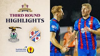 Inverness CT 20 Cowdenbeath  Scottish Gas Mens Scottish Cup Third Round Highlights [upl. by Sherj133]