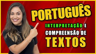 Interpretação e compreensão de textos [upl. by Hayyifas518]