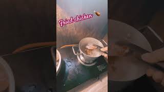 Frying chicken friedchicken chickenyummychickenchickenshare [upl. by Britni416]