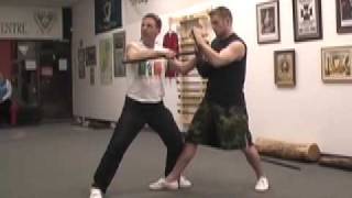 How to Doyle Irish Stick Fighting Lesson 2 Shillelagh Bataireacht [upl. by Ahsratan]