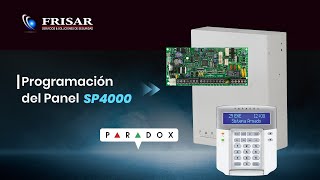 Programacion de panel SP4000 Paradox [upl. by Buchbinder]