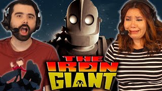 THE IRON GIANT IS A UNDERRATED MASTERPIECE The Iron Giant Movie Reaction First Time Watching [upl. by Naitsirhk]