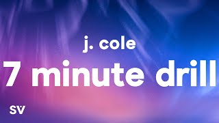 J Cole  7 Minute Drill Lyrics Kendrick Lamar Diss [upl. by Caria]