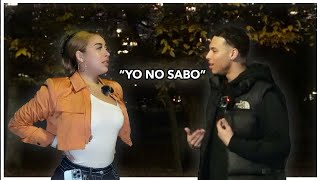 No Sabo Kid learns Spanish from a Spanish Gyal [upl. by Nikolaos]