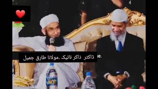 Doctor zakir naik  molana tariq jameel ghar amidLahoredoctorzakir Tariqjameel [upl. by Howland]