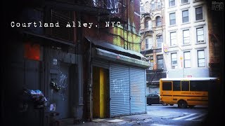 Cortlandt Alley in NYC Canal Street SoHo Chinatown G85 amp Elitar 17mm f27 [upl. by Thorn]