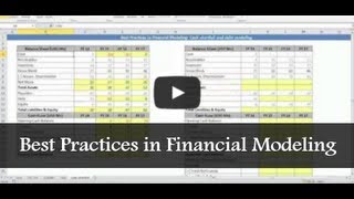 Financial Modeling Best Practices in Financial Modeling  The Financial Modelers [upl. by Wooster]