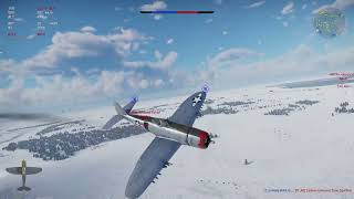 P47 Shooting Down AI Aircraft  War Thunder [upl. by Iliam]