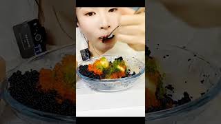 ASMR EATING TOBIKO EGG [upl. by Nnairac]