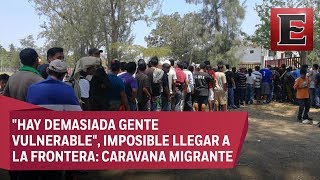 Caravana migrante terminará recorrido en la CDMX [upl. by Charlotte]