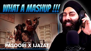 REACTION on Pasoori X Ijazat Mashup  Zabardasst  PunjabiReel TV [upl. by Philemol]