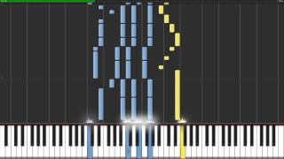 Summerhit  EntreDeuxMers Piano amp Flute Tutorial Synthesia [upl. by Eelsel425]