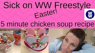 Its Easter and Im sickWW Freestylechicken soup recipe [upl. by Lenci951]